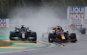 Lewis Hamilton i Max Verstappen