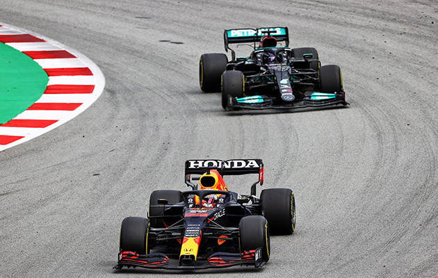 Max Verstappen i Lewis Hamilton