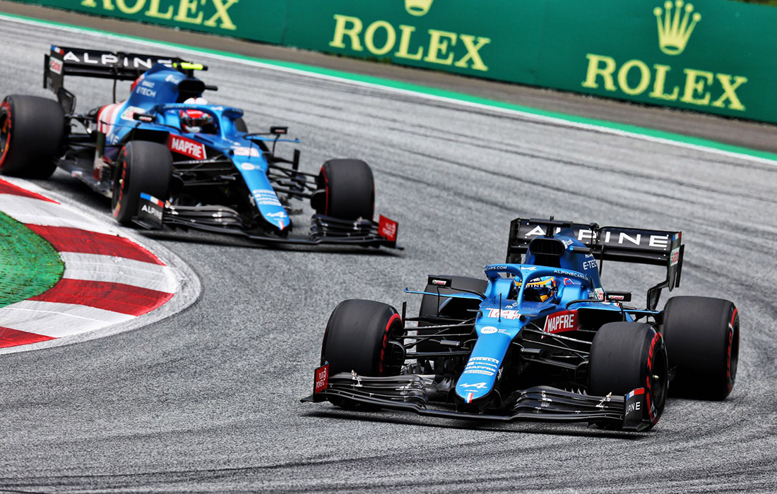 Fernando Alonso i Esteban Ocon