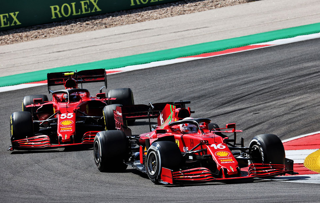 Charles Leclerc i Carlos Sainz