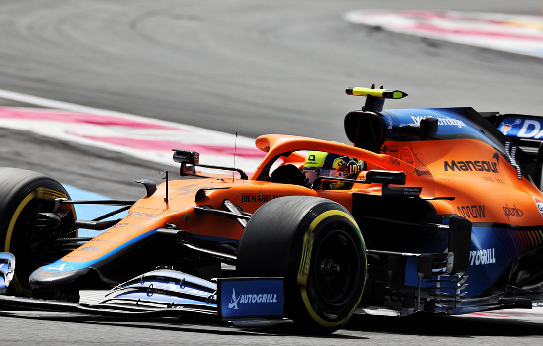 Lando Norris, VN Francuske 2021.