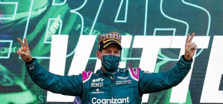 Sebastian Vettel, Baku 2021
