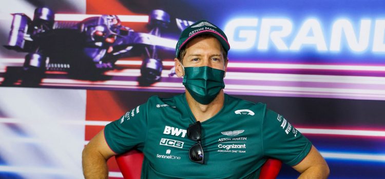 Sebastian Vettel - pres. VN Francuske 2021.
