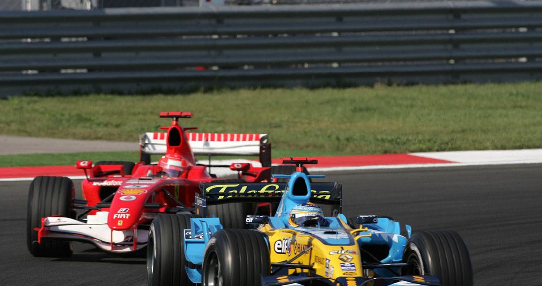 Fernando Alonso i Michael Schumacher