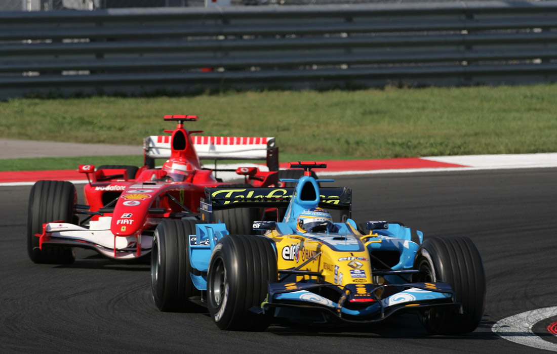 Fernando Alonso i Michael Schumacher