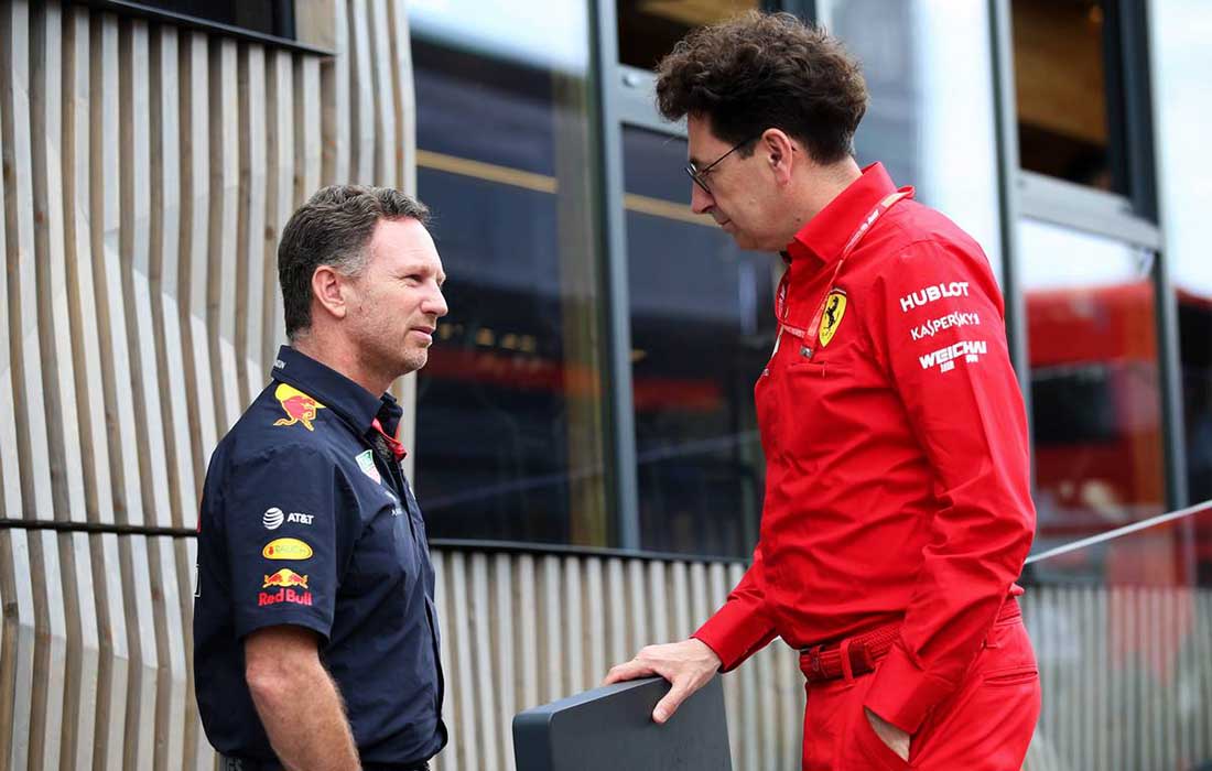 Christian Horner i Mattia Binotto