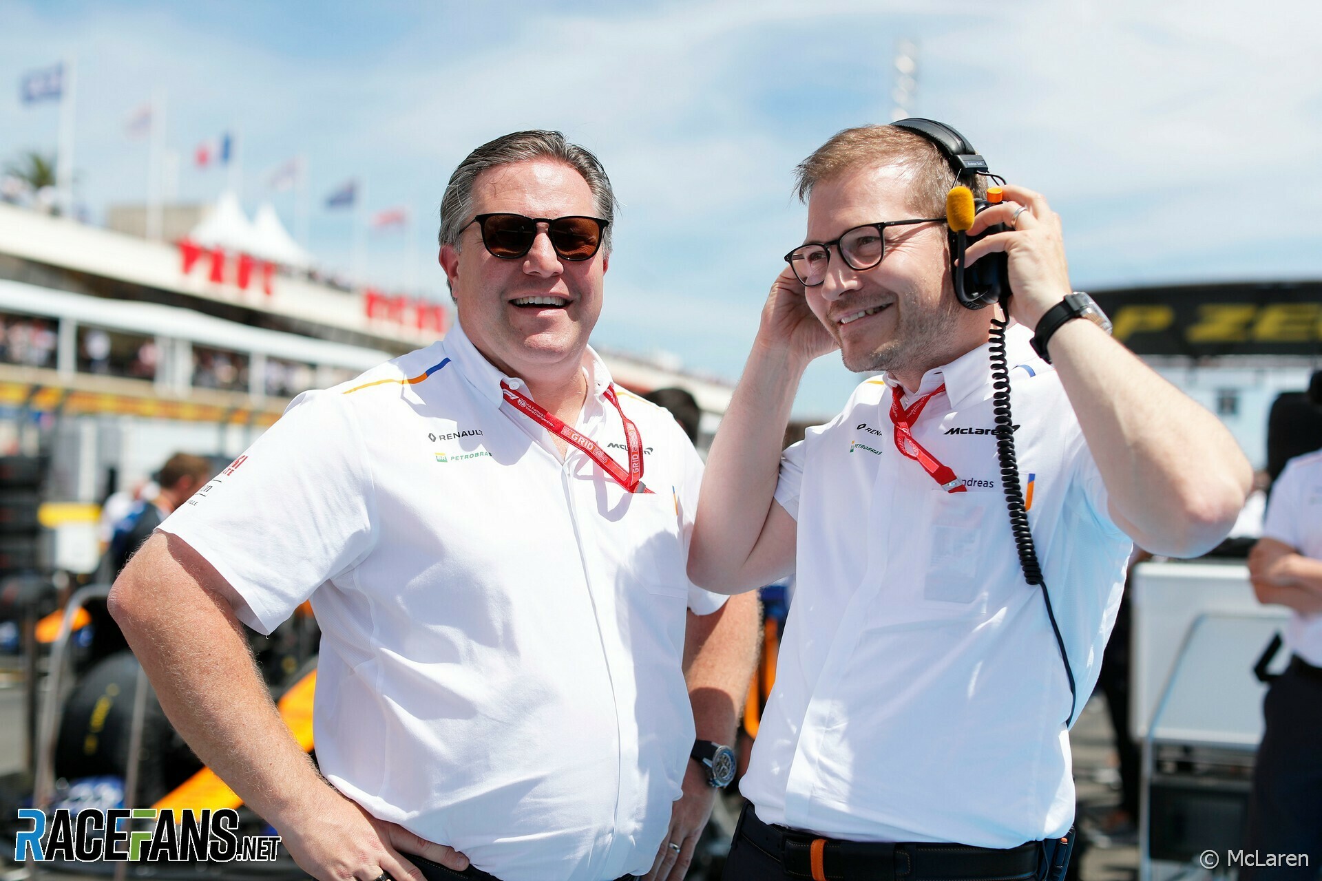 Zak Brown i Andreas Seild