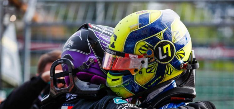 Lewis Hamlton i Lando Norris