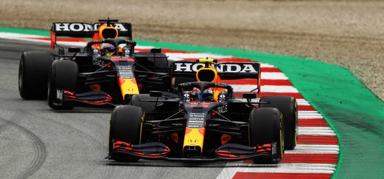 Sergio Perez i Max Verstappen