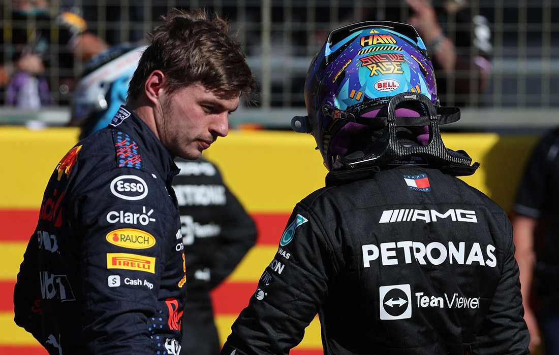 Max Verstappen i Lewis Hamilton