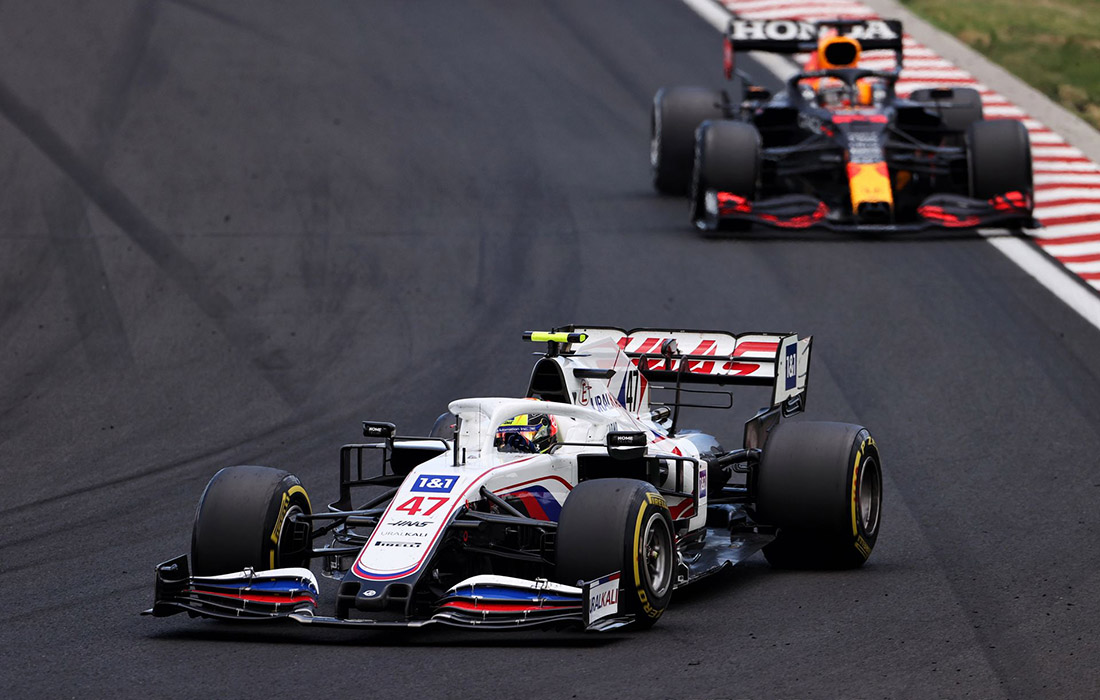 Mick Schumacher i Max Verstappen
