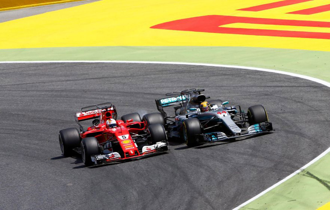 Sebastian Vettel i Lewis Hamilton