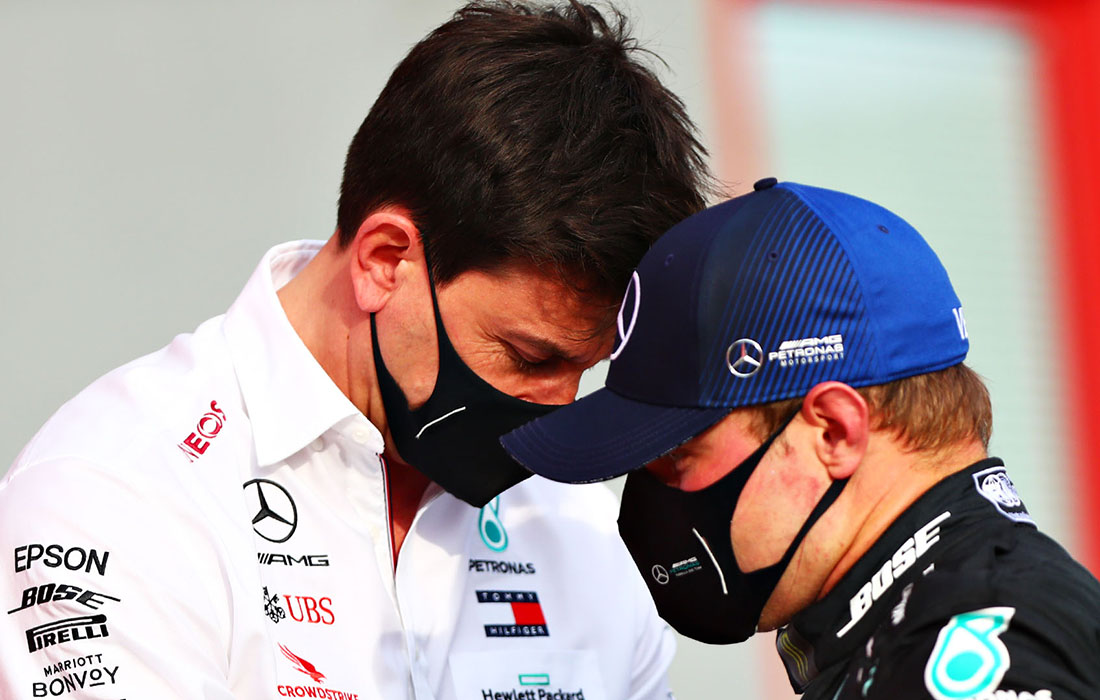 Toto Wolff i Valtteri Bottas