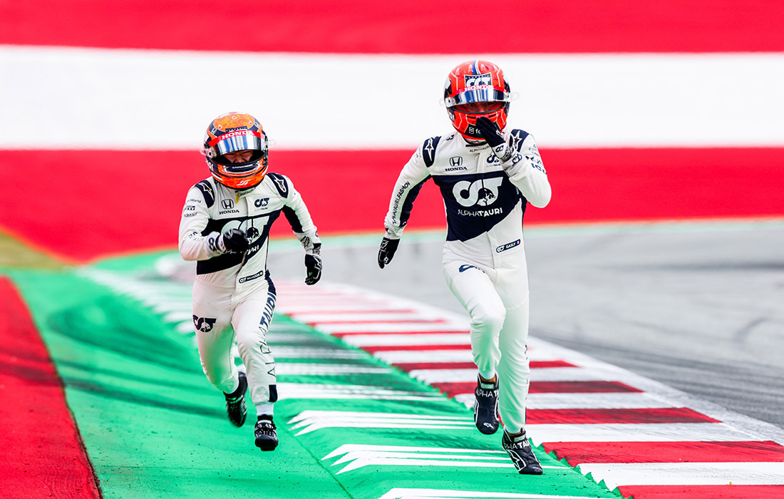 Pierre Gasly i Yuki Tsunoda