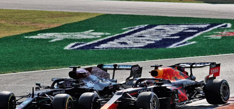 Lewis Hamilton i Max Verstappen