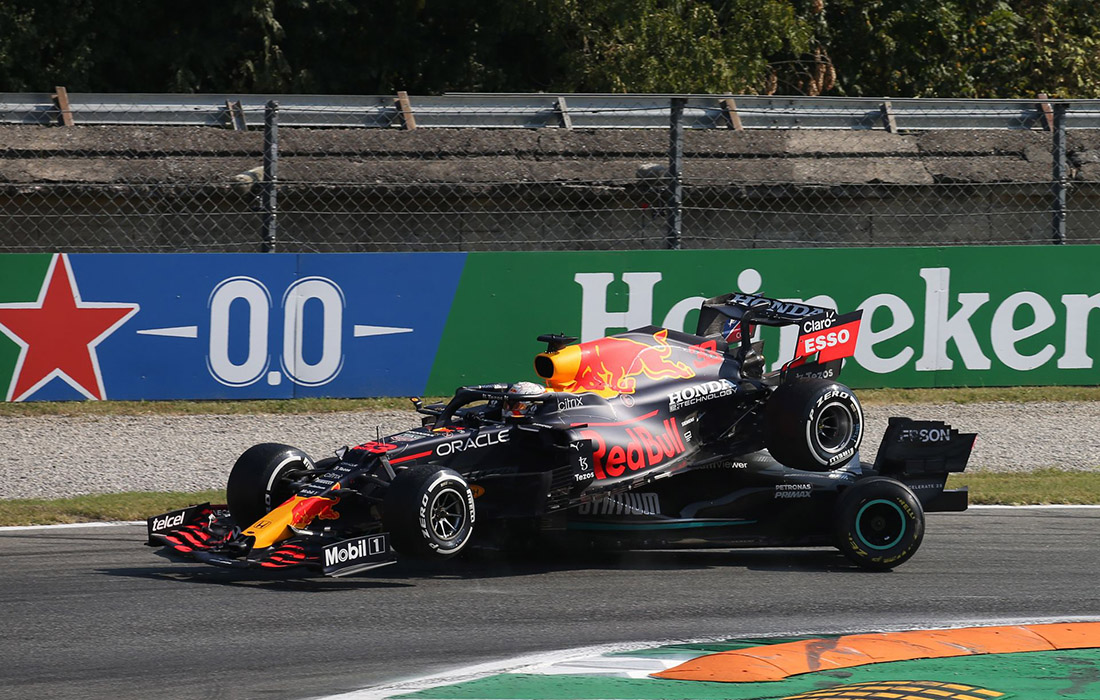 Lewis Hamilton i Max Verstappen