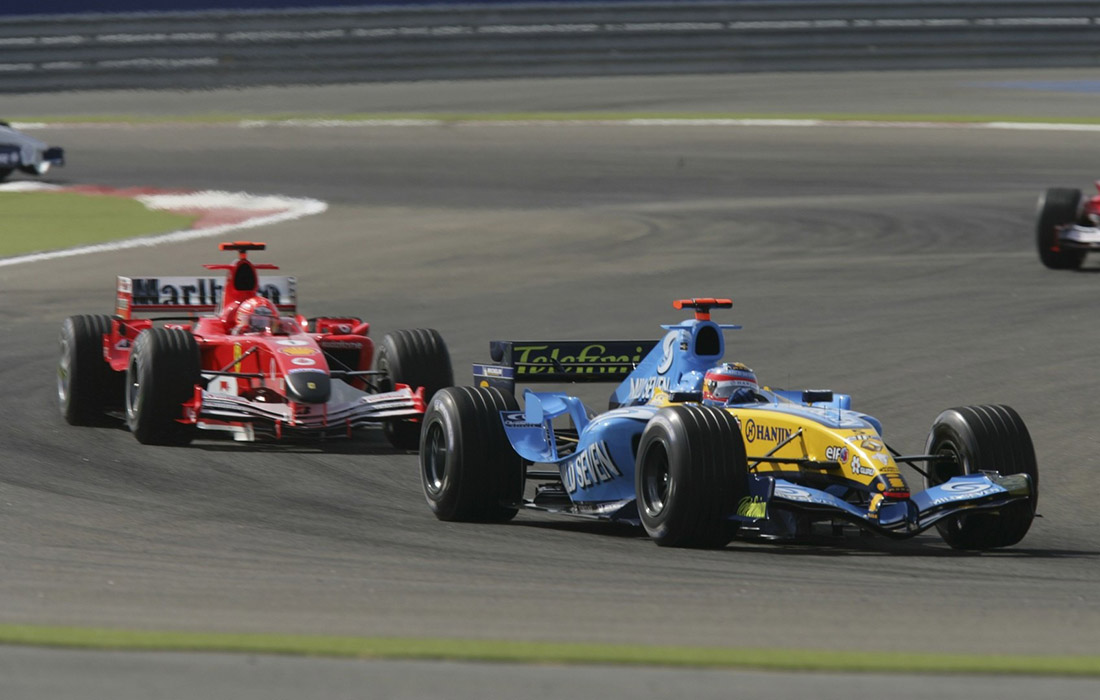 Fernando Alonso i Michael Schumacher