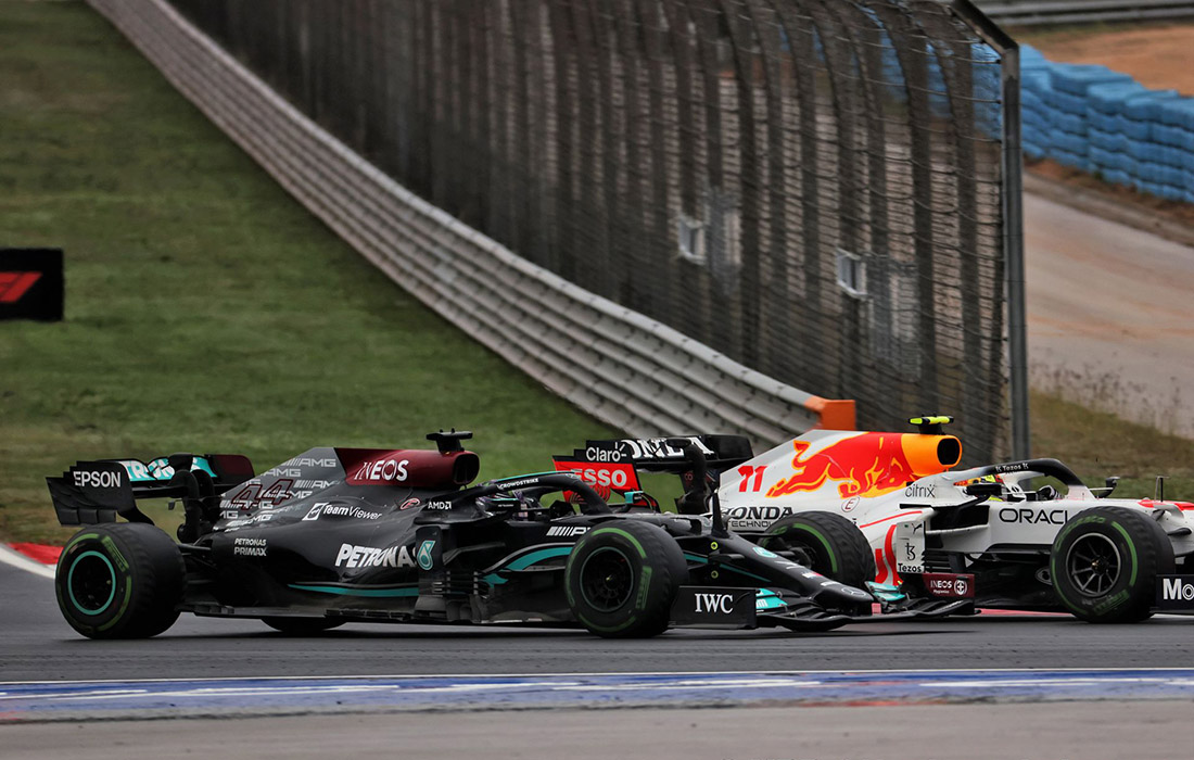 Lewis Hamilton i Sergio Perez