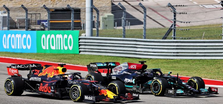 Lewis Hamilton i Max Verstappen