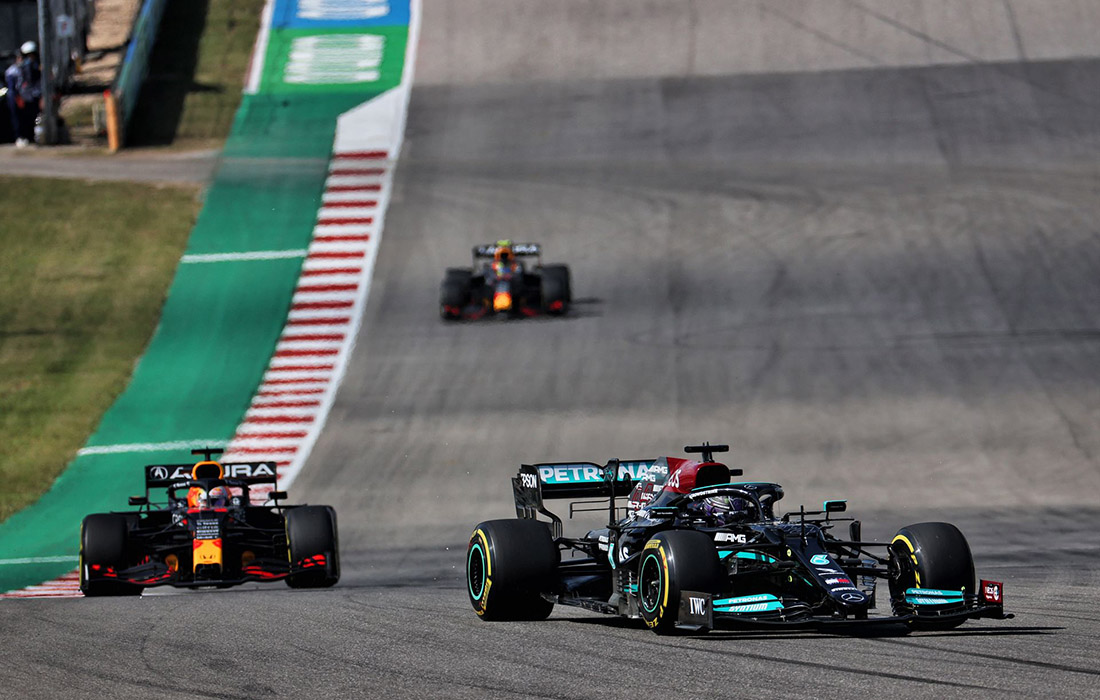 Lewis Hamilton i Max Verstappen