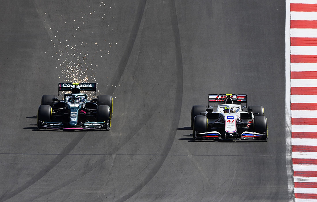 Sebastian Vettel i Mick Schumacher