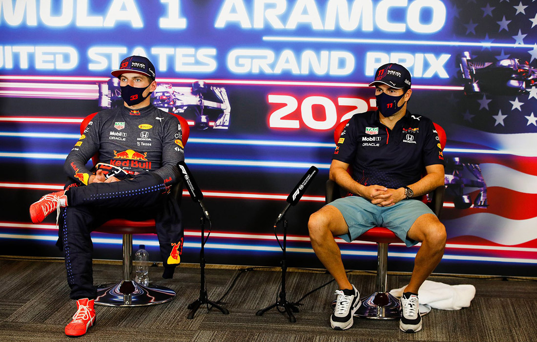 Max Verstappen i Sergio Perez