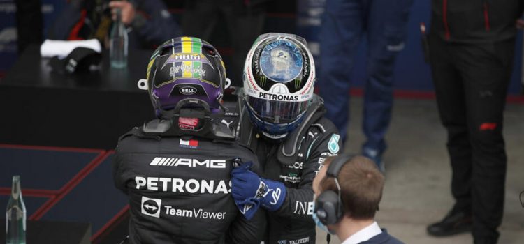 Lewis Hamilton i Valtteri bottas