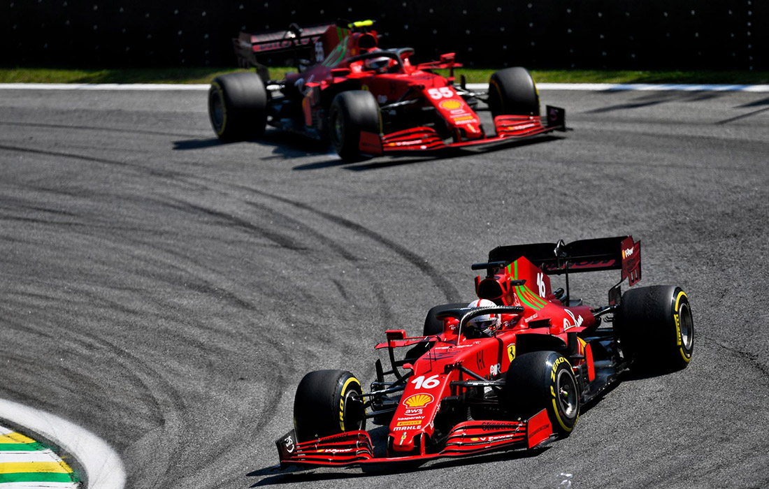Charles Leclerc i Carlos Sainz