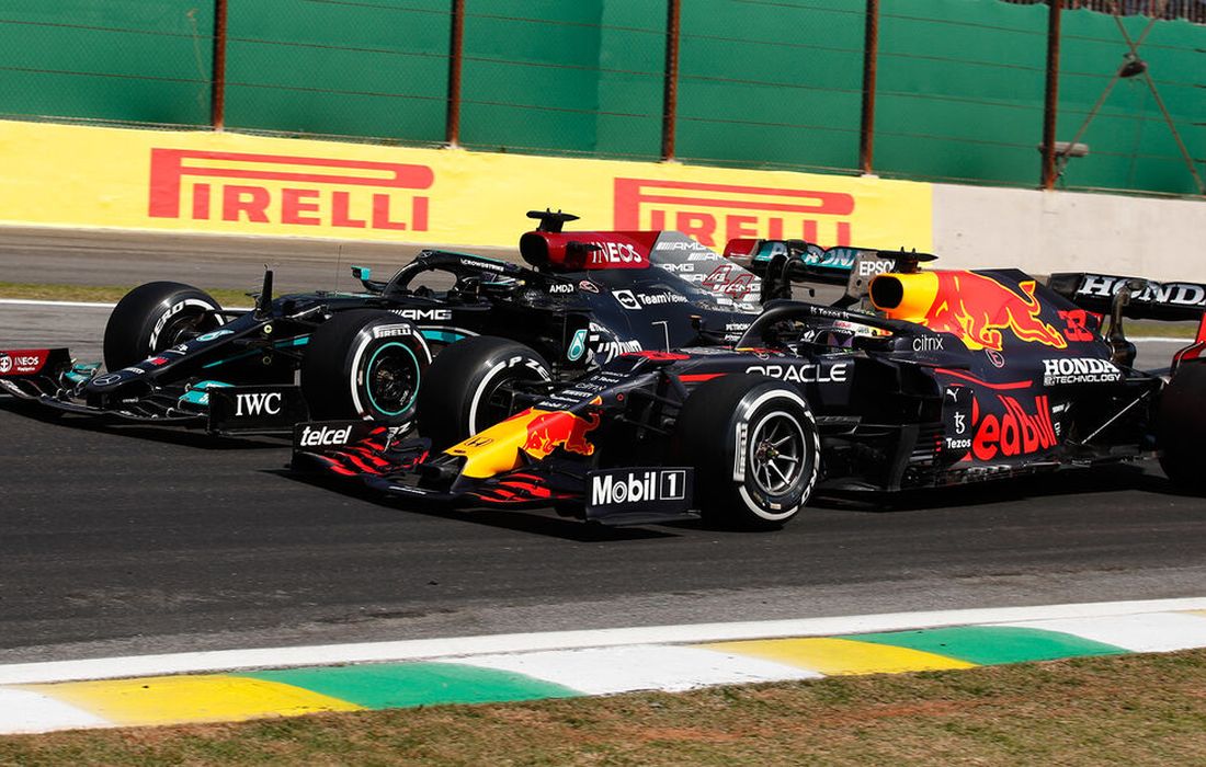 Lewis Hamilton i Max Verstappen