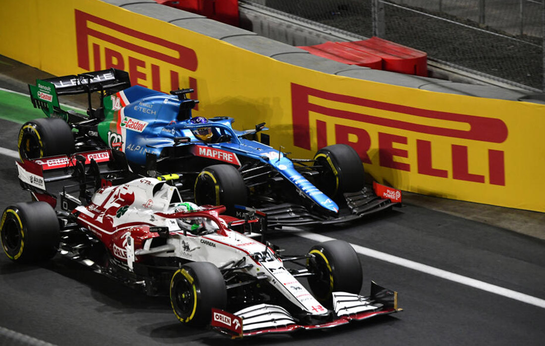 Antonio Giovinazzi i Fernando Alonso