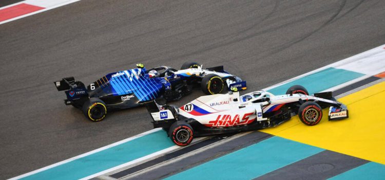 Nicholas Latifi i Mick Schumacher