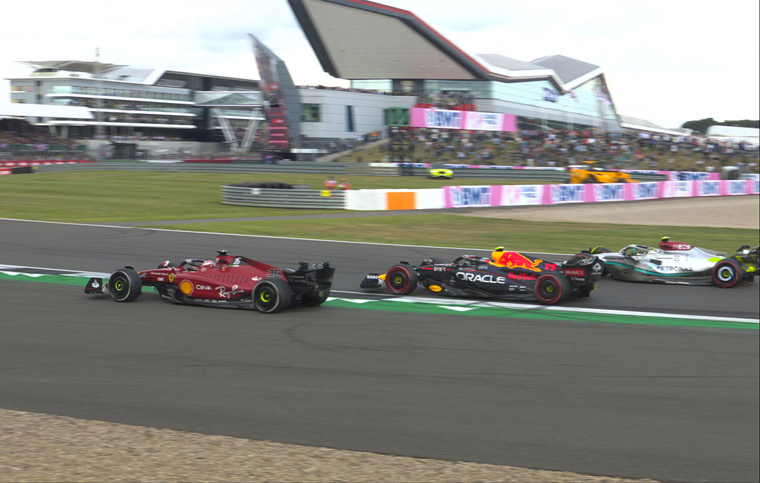 Leclerc, Perez, Hamilton