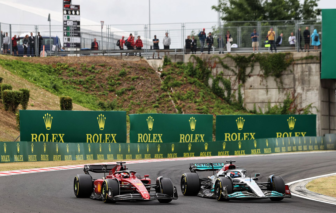 Charles Leclerc i George Russell