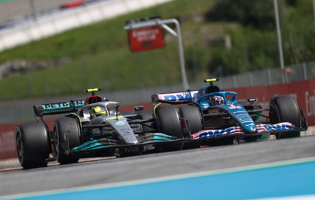 Lewis Hamilton i Esteban Ocon