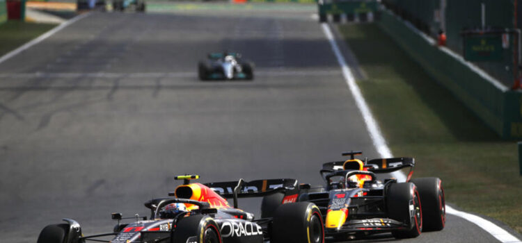 Sergia Perez i Max Verstappen