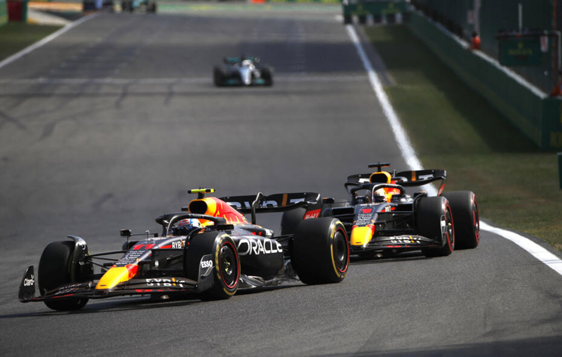 Sergia Perez i Max Verstappen
