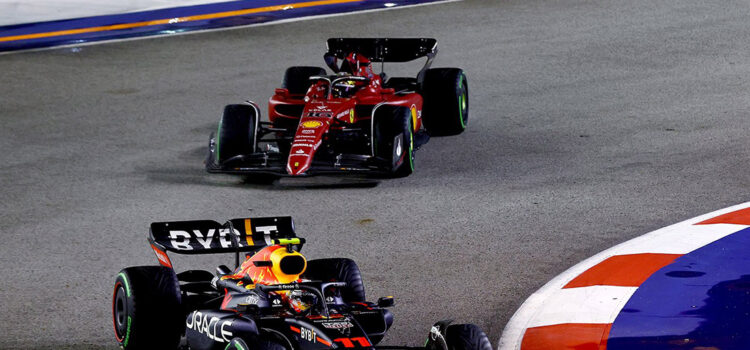 Sergio Perez i Charles Leclerc