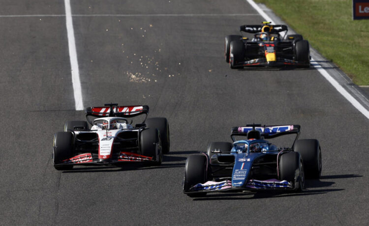 Kevin Magnussen i Esteban Ocon