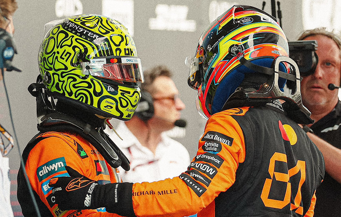 Lando Norris i Oscar Piastri,