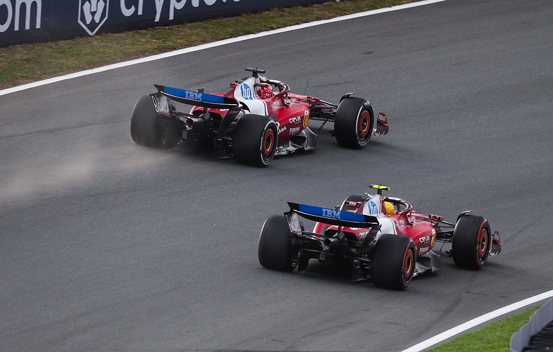 Charles Leclerc i Lewis Hamilton