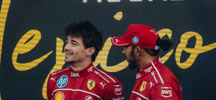 Charles Leclerc i Lewis Hamilton
